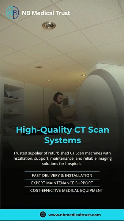 High-Quality CT Scan Systems