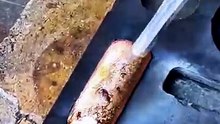 He melted her old bracelet and reforged it—then panned wild gold for a ring! 💍✨ #Gold #DIYJewelry