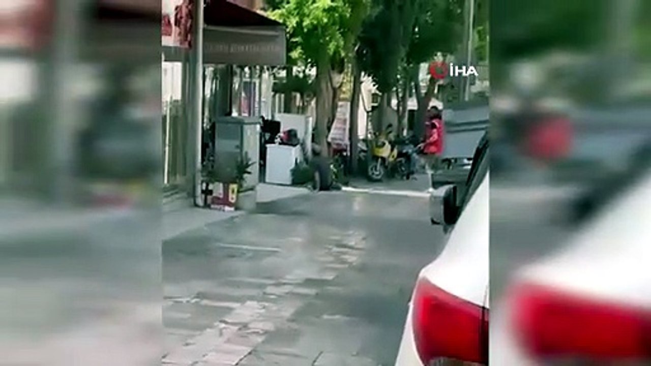 HUSUMETLİSİNİ YARALADI BAŞINDA BEKLEDİ