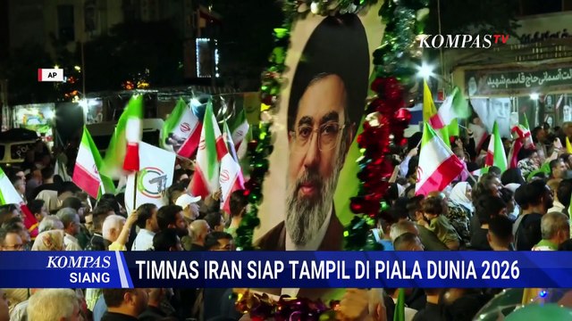 Teheran Riuh! Pendukung Lepas Timnas Iran ke Piala Dunia 2026, Slogan Anti AS-Israel Bergemuruh