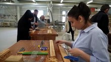 Ahşap oyma sanatı, bu kursla gelecek kuşaklara aktarılıyor
