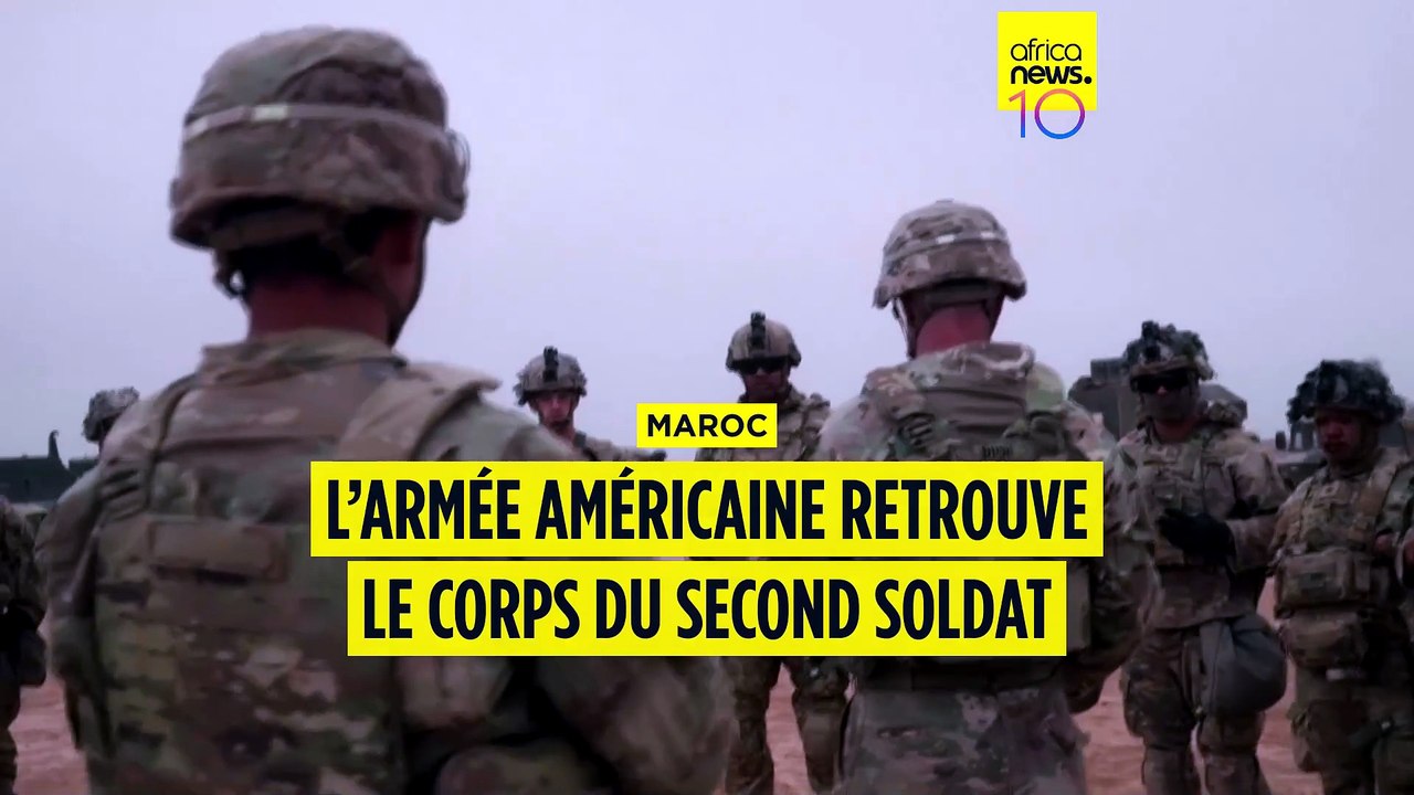 Maroc : l’armée américaine retrouve le corps du second soldat disparu