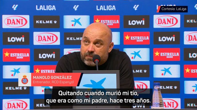 Manolo González reconoce estar en su peor momento vital en plena crisis del Espanyol