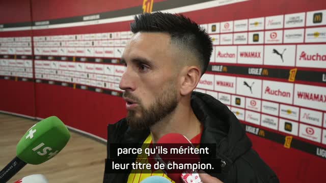 Lens - Thomasson : "Le PSG mérite son titre de champion"