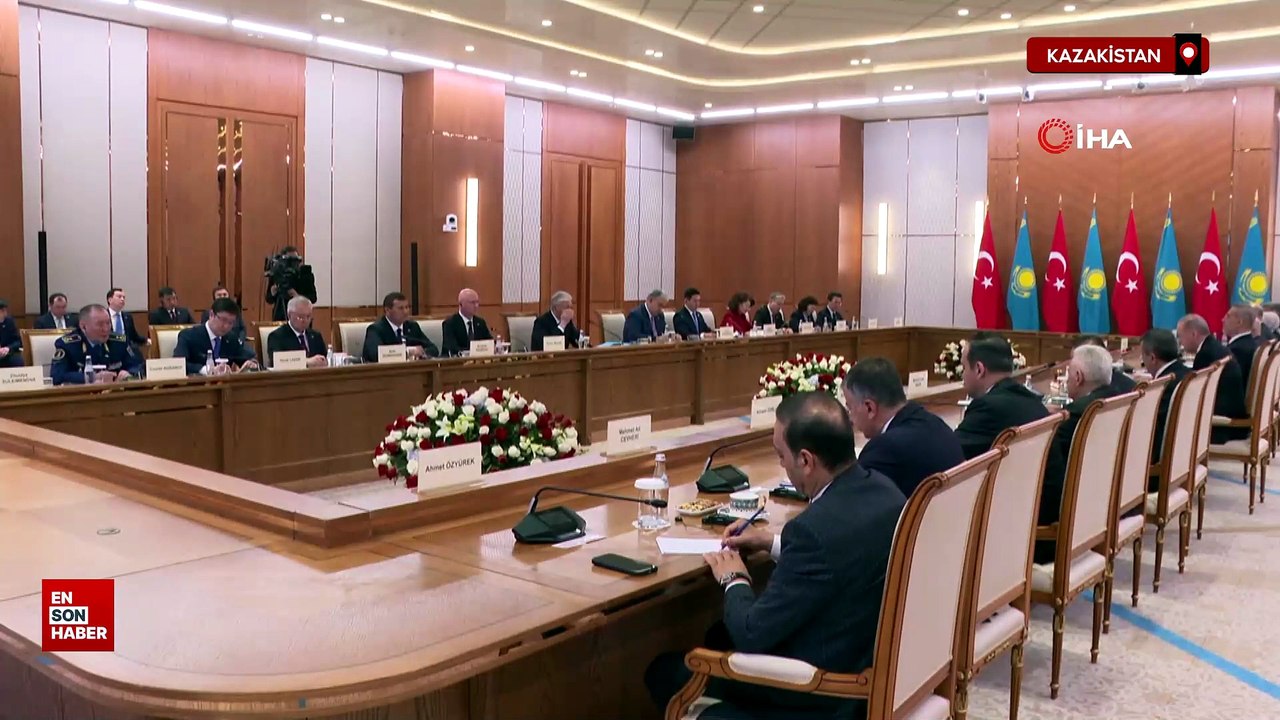 Cumhurbaşkanı Erdoğan Astana’da Yüksek Düzeyli Stratejik İşbirliği Toplantısı'na katıldı