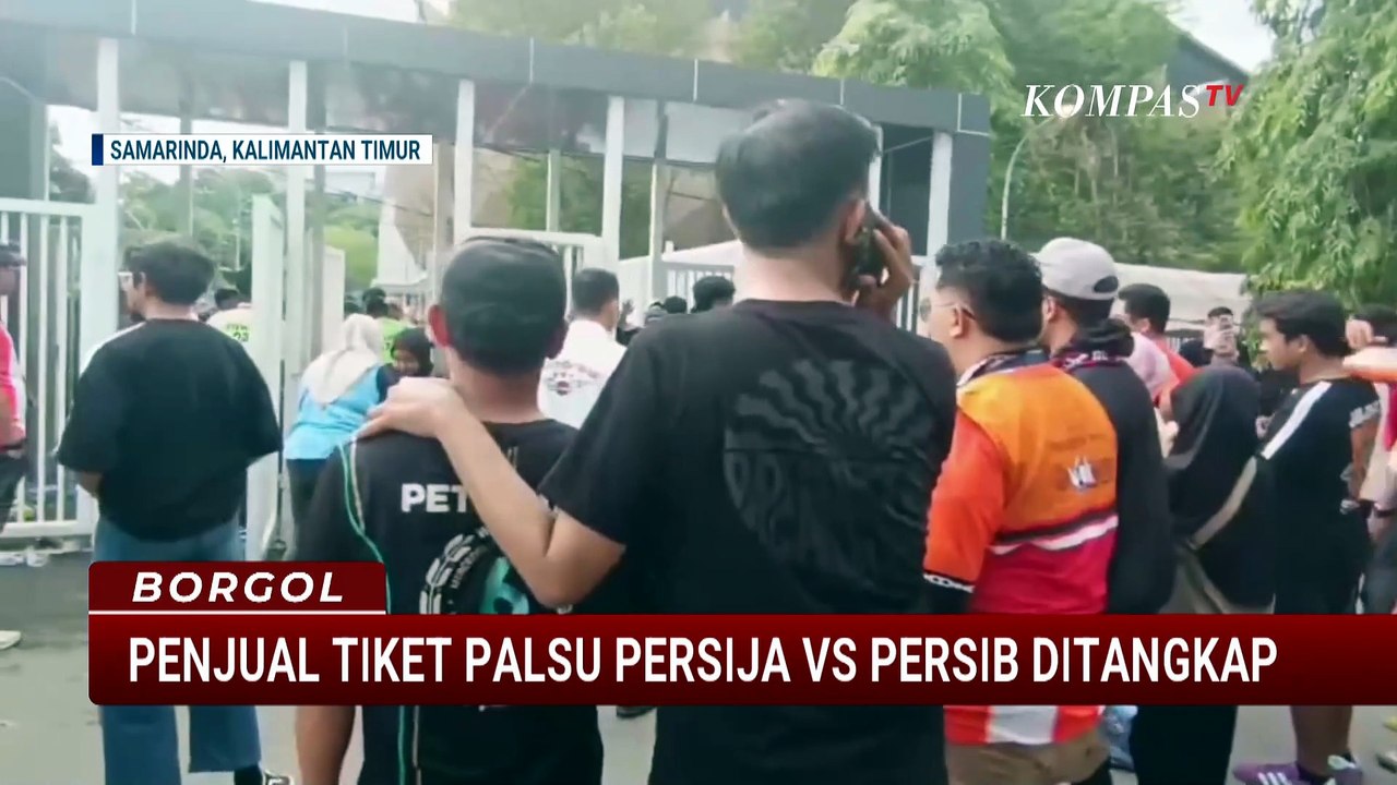 Polsek Samarinda Berhasil Ungkap Penjualan Tiket Palsu Persija Vs Persib di Samarinda | BORGOL