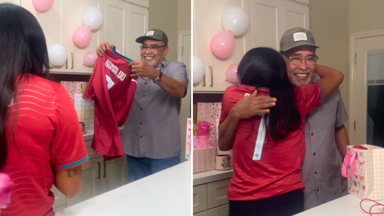 Granddaughter Fulfills Childhood Promise And Surprises Grandpa With World Cup Tickets | Happily TV