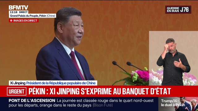 Xi Jinping salue une visite historique du président Donald Trump en Chine