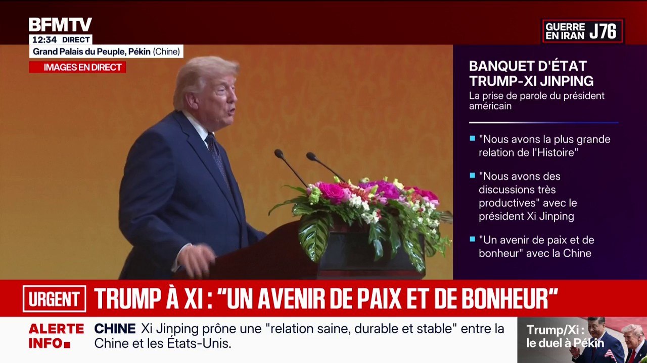 Donald Trump invite son homologue chinois Xi Jinping à la Maison Blanche "le 24 septembre"