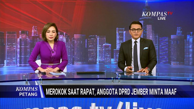 Anggota DPRD Jember Minta Maaf Usai Main Game dan Merokok Saat Rapat | KOMPAS PETANG