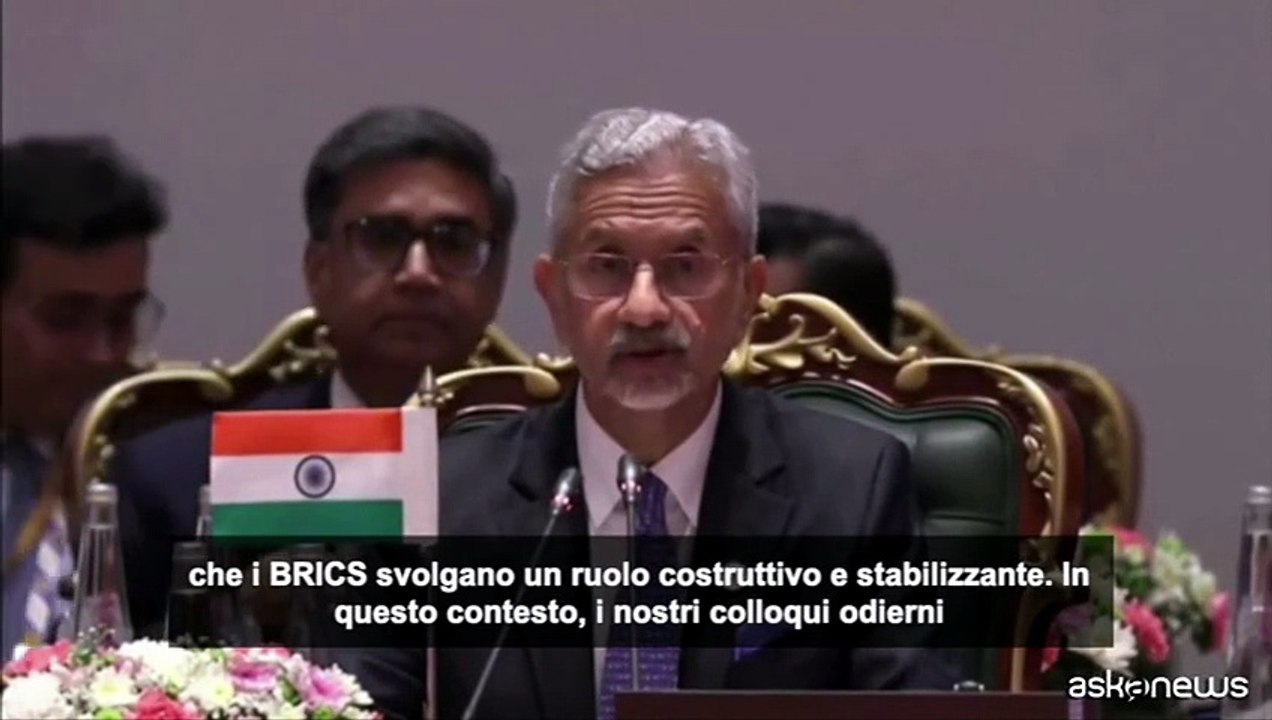 A Nuova Delhi l'incontro dei ministri degli Esteri dei Brics