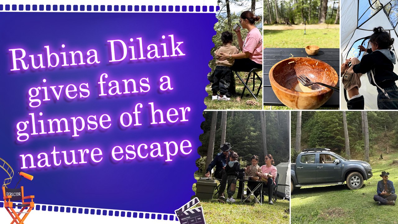 Rubina Dilaik enjoys peaceful forest getaway with family, shares serene moments on social media