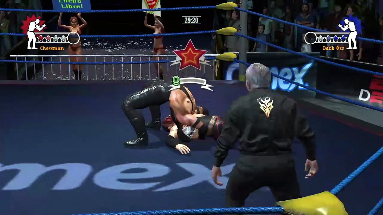 Dark Ozz Versus Chessman (Lucha Libre AAA: Héroes Del Ring)