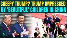 Trump’s Beautiful Children Comment in China Grabs Eyeballs- Internet Erupts Amid Epstein Controversy