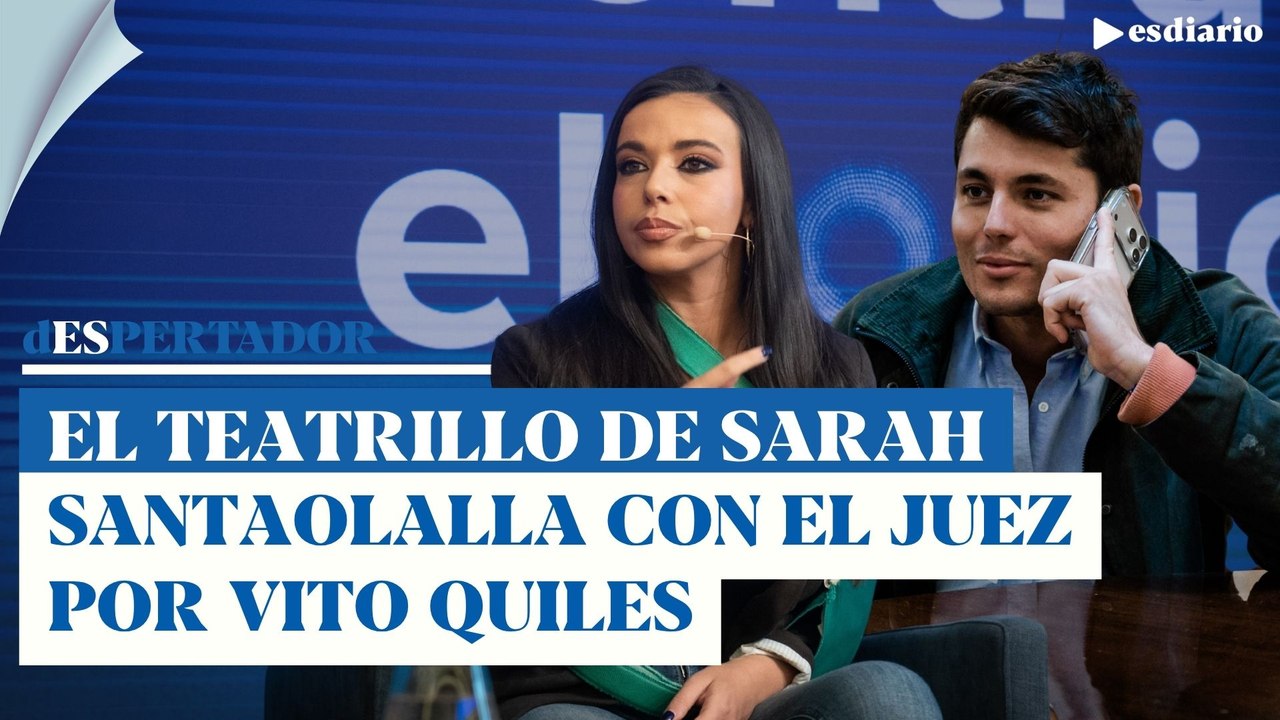 Más del teatrillo de Sarah Santaolalla: sus lágrimas de cocodrilo ante el juez | ESdiario