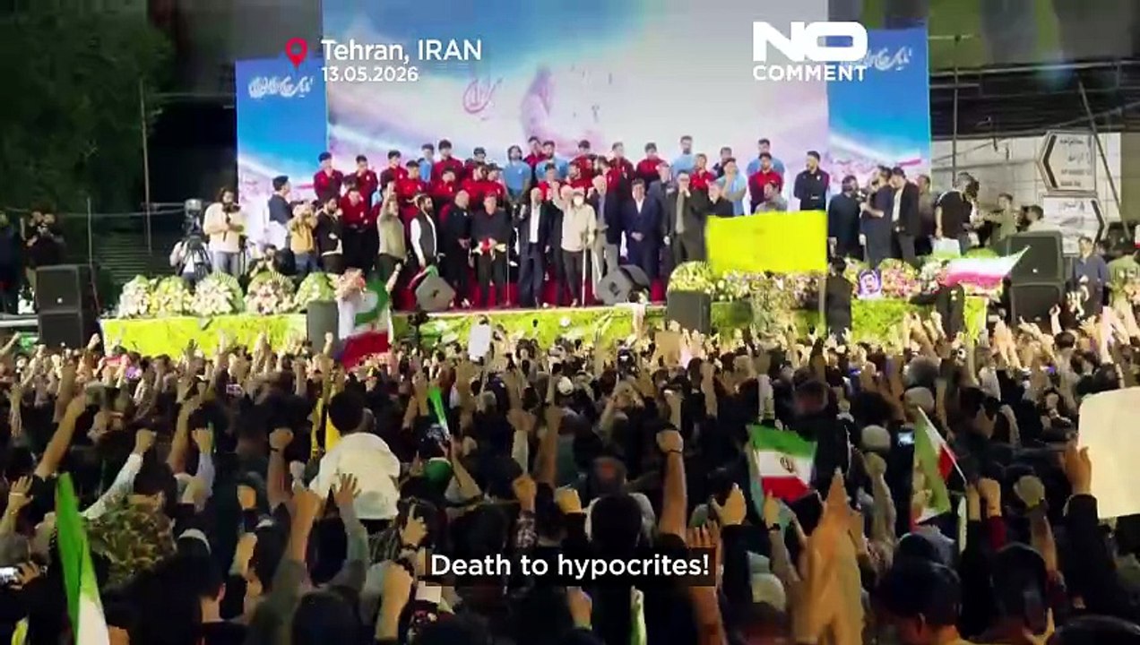 Iran national team heads toward 2026 World Cup amid 'death to America' chants in Tehran