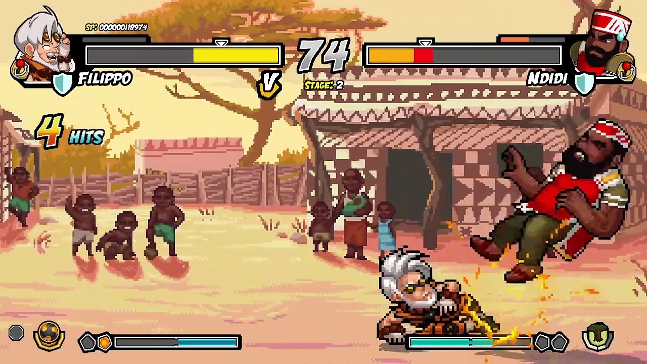 Pocket Bravey - Filippo Arcade mode