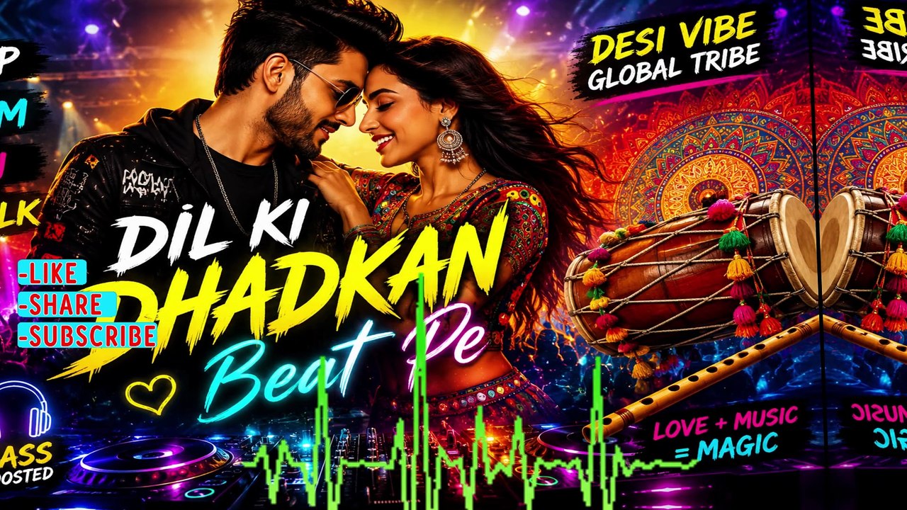 Dil Ki Dhadkan Beat Pe  Hindi Rap EDM DJ Folk Song 2026 PartyAnthem