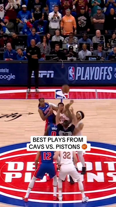 Cleveland Cavalires Vs Pistons Game 5 full highlights