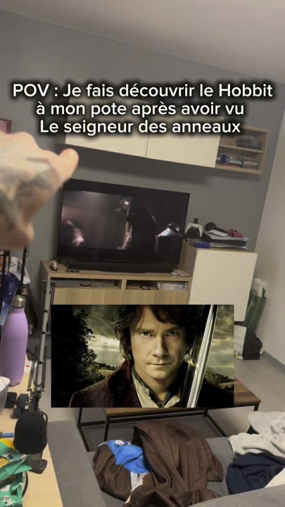 Après le seigneur des anneaux, je fais découvrir le hobbit à mon pote