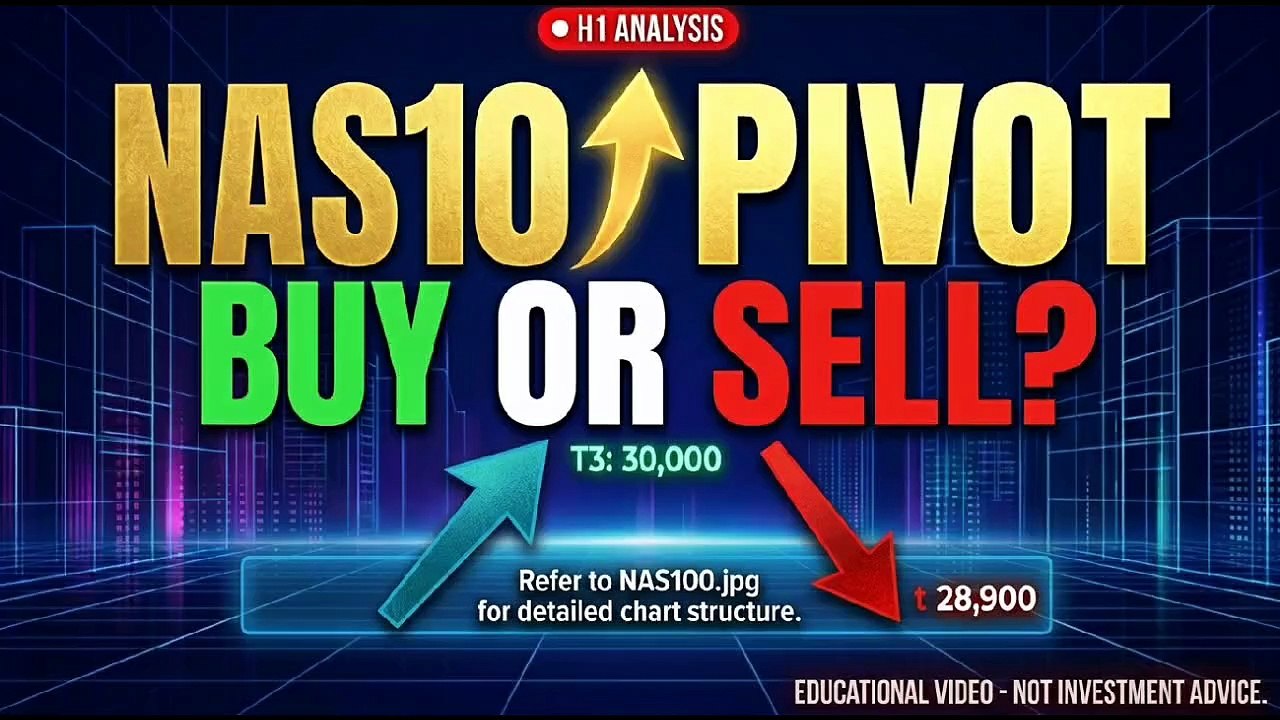 NAS100: The Institutional Pivot Point 🚀