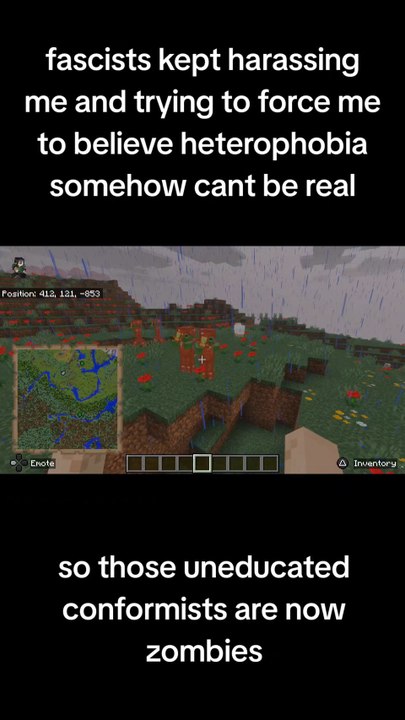 TikTok heterophobes as zombies