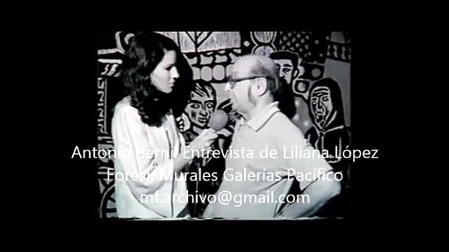 Antonio Berni. Entrevista de Liliana López Foresi