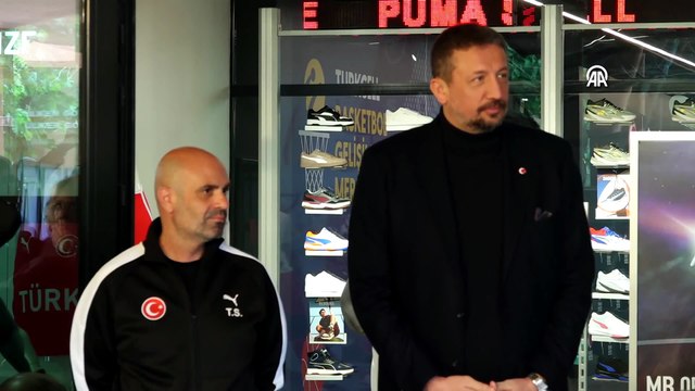 PUMA Basketbol Konsept Mağazası, TBF Başkanı Hidayet Türkoğlu'nun katılımıyla açıldı | Ajansspor | AA