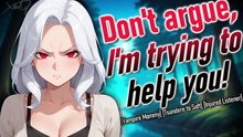 ASMR Caring Vampire Mommy Saves Your Life [F4A][Tsundere to Soft][Blood Drinking][Injured Listener][Fantasy]