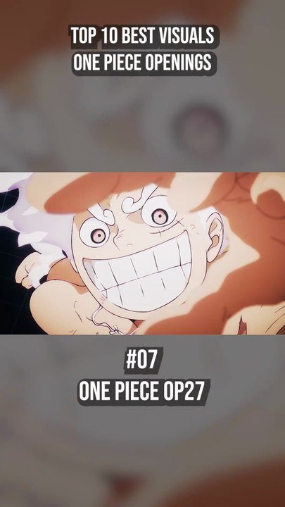 Top 10 One Piece Openings With best Visuals