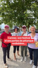 Cannes, le festival, les stars… et la pétanque