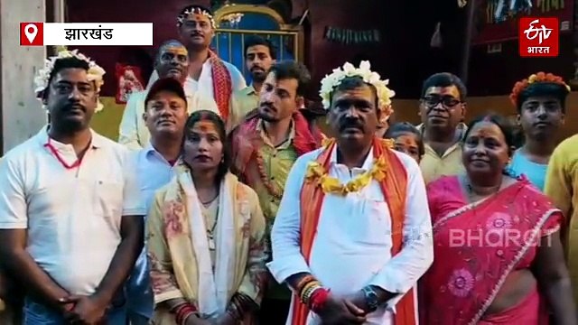देवघर पहुंचे बिहार के पर्यटन मंत्री केदार गुप्ता, बाबा धाम मंदिर में की पूजा-अर्चना