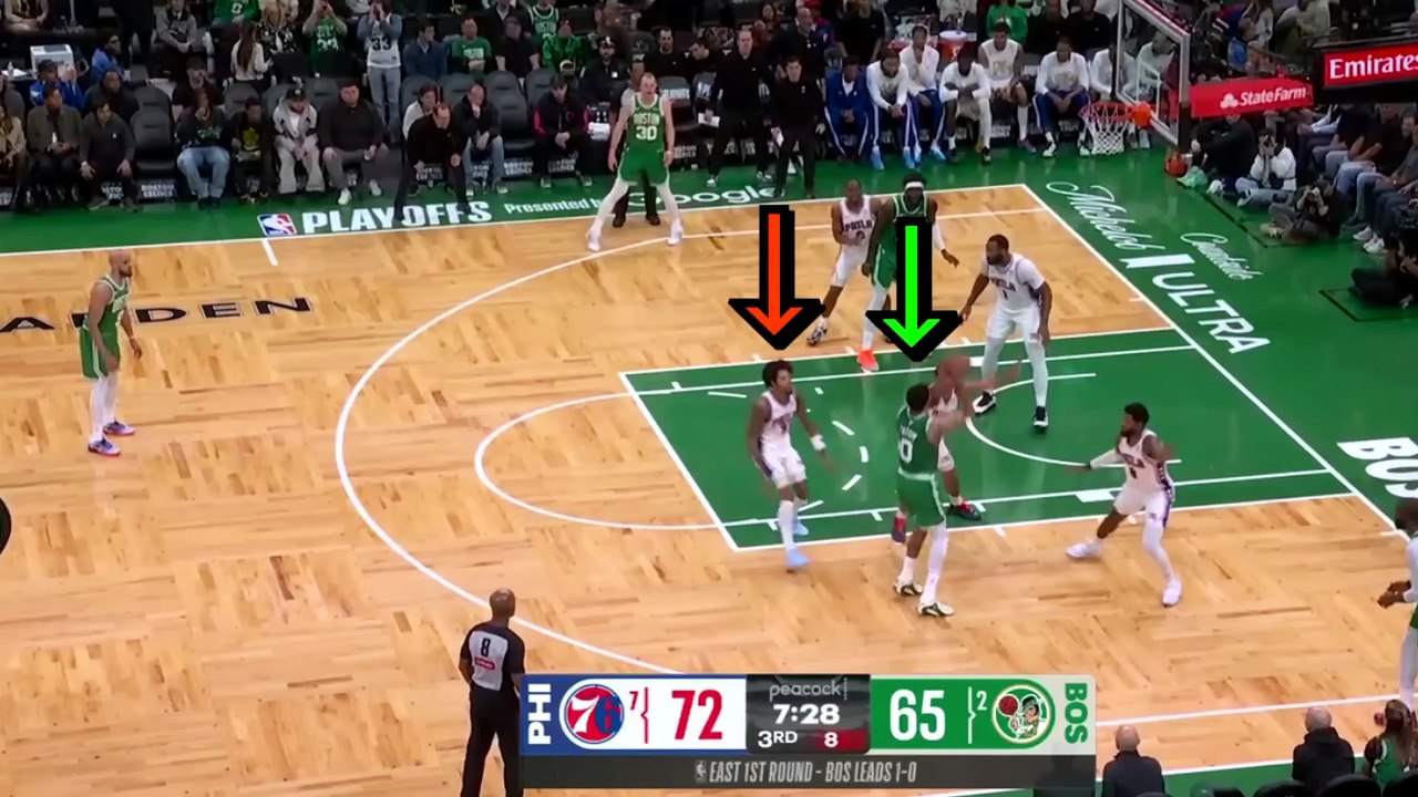 The culprit who ended the Celtics' season