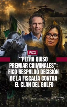 El alcalde Federico Gutiérrez respaldó la decisión de la Fiscalía de no suspender las órdenes de captura contra integrantes del Clan del Golfo y lanzó duras críticas al gobierno Petro y a la estrategia de “Paz Total”.