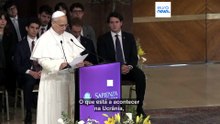 Papa Leão XIV critica Europa: "não se pode chamar defesa a um rearmamento que empobrece"