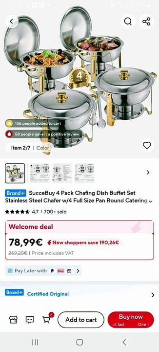 Luxury Buffet Set for Parties ✨