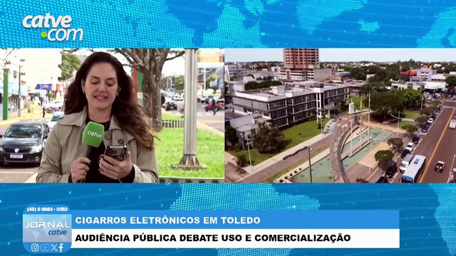 Toledo debate endurecimento de regras contra cigarros eletrônicos em audiência pública