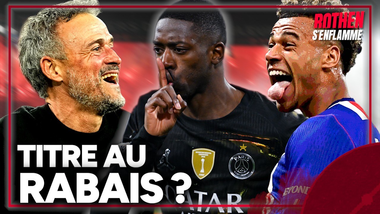 PSG : un titre à vraiment fêter ? "Le champion n'est pas si beau que ça !" avoue Rothen