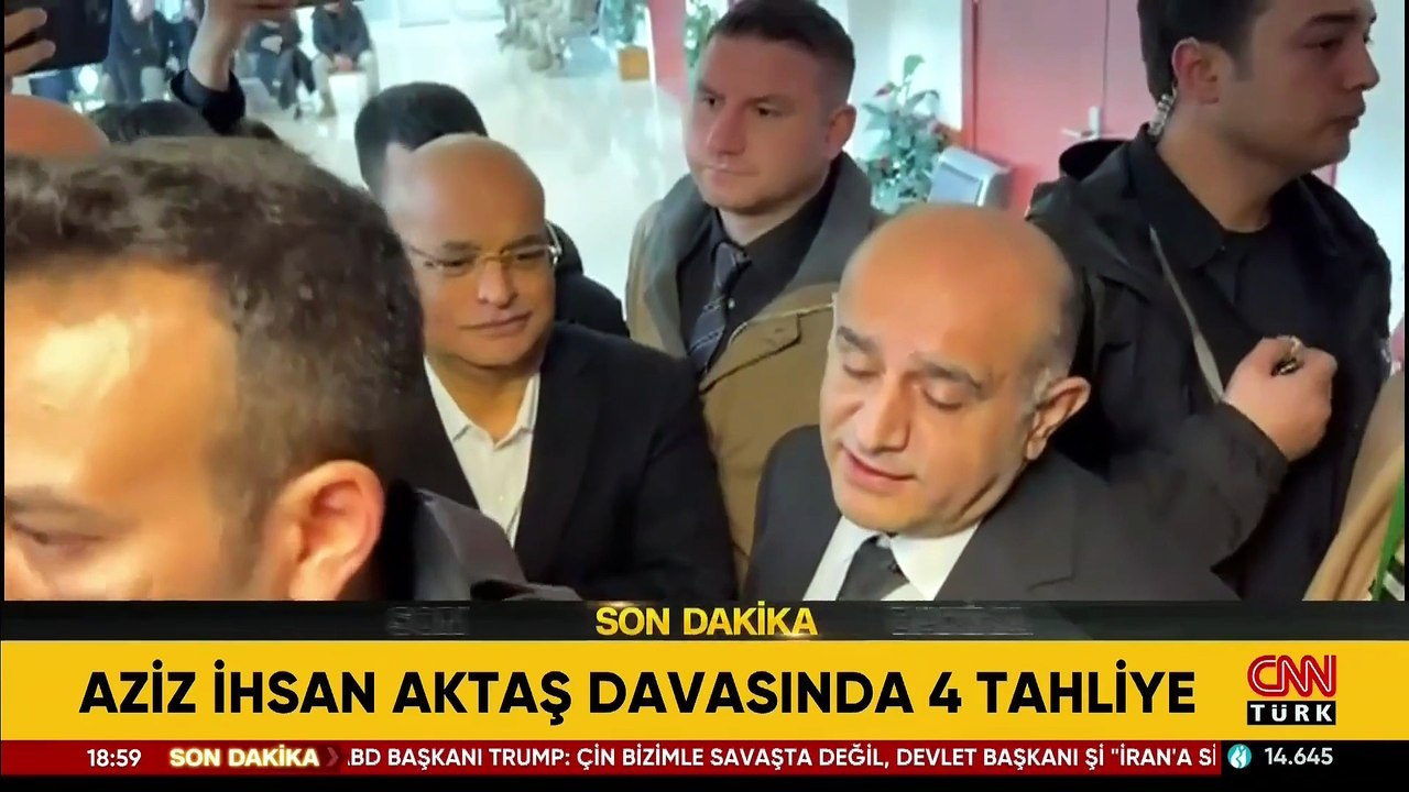SON DAKİKA HABERİ: Aziz İhsan Aktaş davasında 4 tahliye