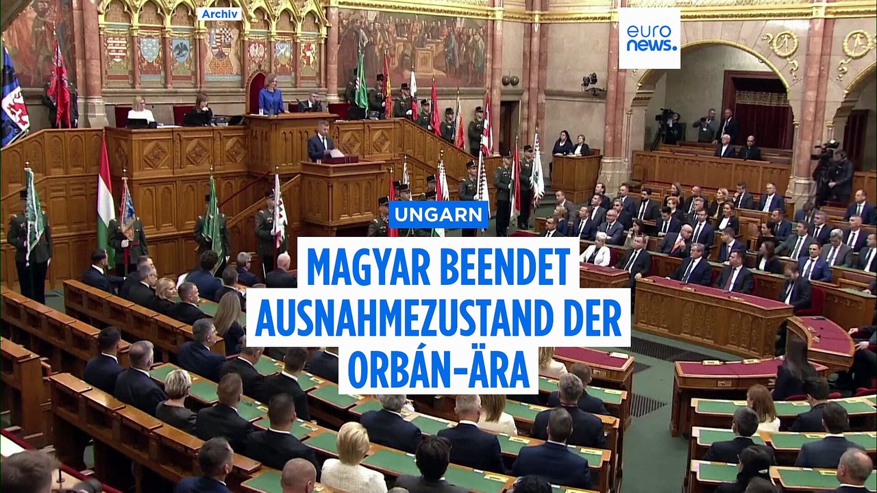 Nach vier Jahren: Magyar erklärt Notstand für beendet