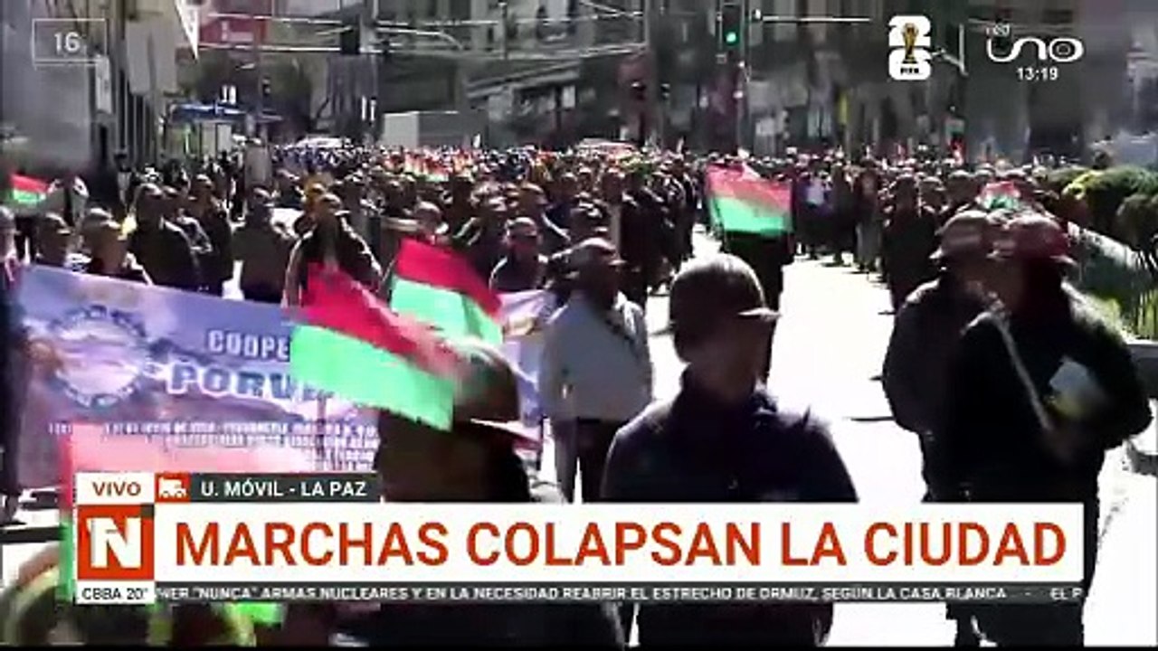 FEDECOMIN llega al centro paceño