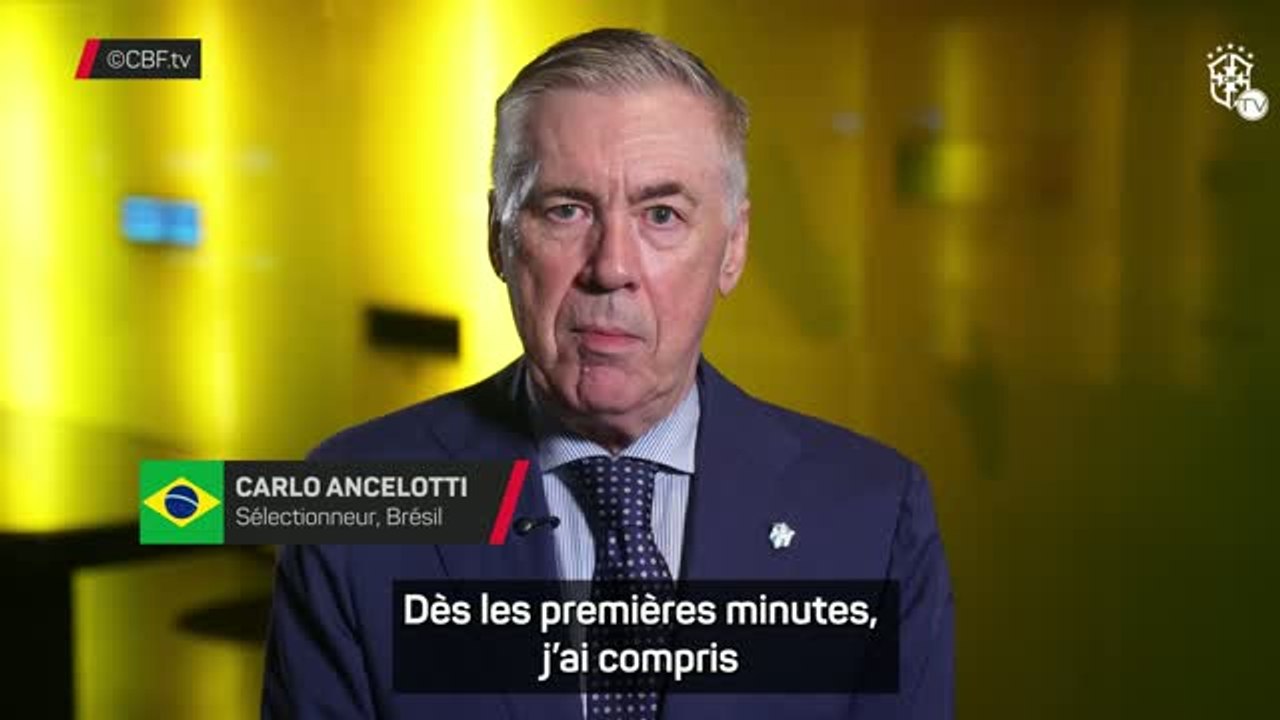 Brésil - Ancelotti prolonge jusqu’en 2030 : “Ramener le Brésil au sommet mondial”