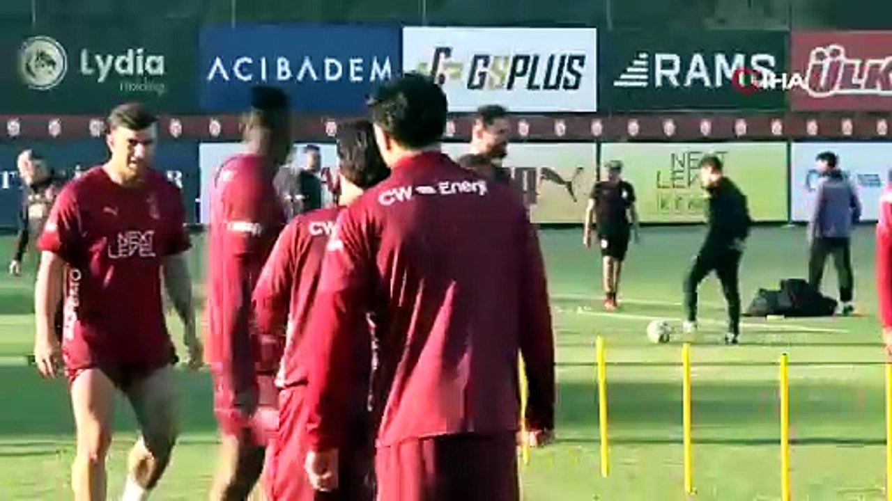 Şampiyon Galatasaray, Kasımpaşa maçı hazırlıklarına başladı | Ajansspor | IHA