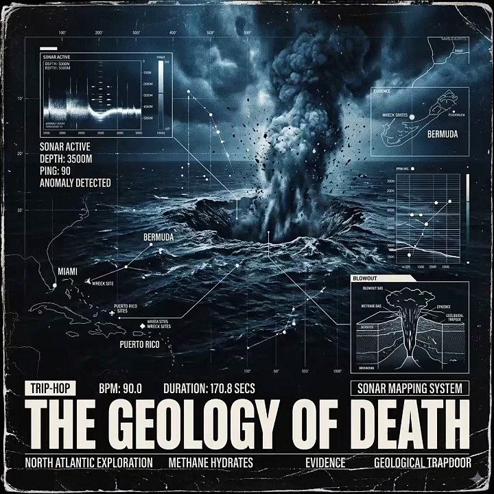 THE GEOLOGY OF DEATH  (STORY IN DESCRIPTION ) Bermuda Triangle