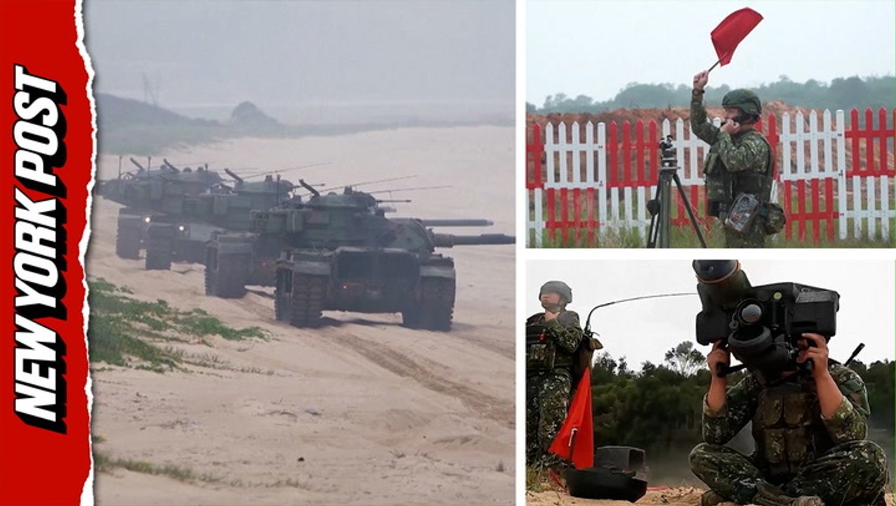 Taiwan's Live-Fire Military Drills as Trump Meets China’s Xi