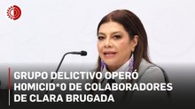 Un grupo delictivo operó el atentado contra colaboradores de la jefa de Gobierno Clara Brugada