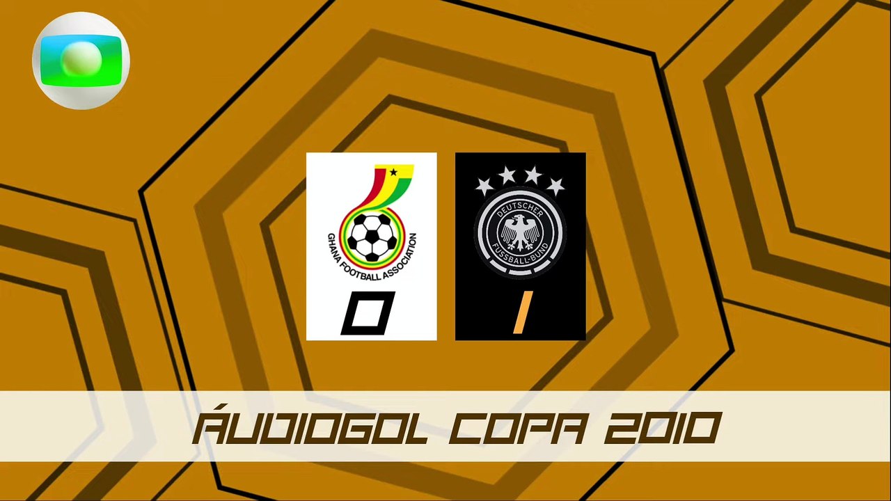Áudiogol | Gana 0x1 Alemanha (Globo 2010)