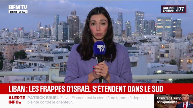 Liban: l'armée israélienne continue de mener des frappes contre le Hezbollah dans la région de Tyr