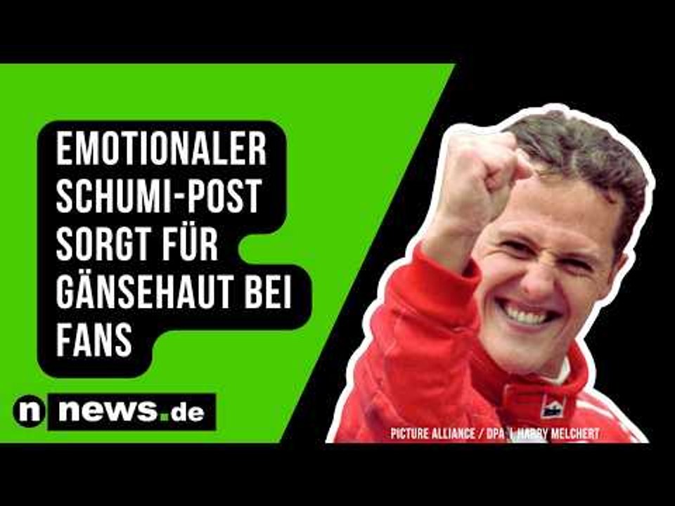 Emotionaler Schumi-Post sorgt für Gänsehaut bei Fans