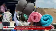 Gobierno federal acompaña el regreso de familias desplazadas en Chilapa